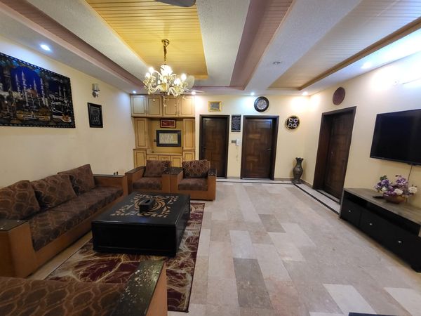 14 Marla Fully Furnished Full House Double Unit Available for Rent in Bahria Town Phase 5, Bahria Town Rawalpindi