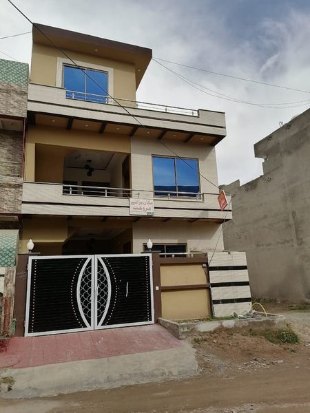 5 marla double storey brand new house for sale location airport Housing Society Sector 4, Airport Housing Society